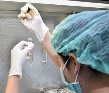 Male infertility authority and NTMIC Sperm Lab director Dr. Jeffrey Buch helps couples conceive with washing to enhance the quality of sperm for use in fertility treatments